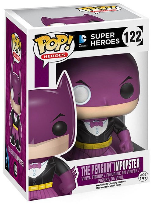 Funko Pop ! Heroes - (122) The Penguin Impopster Super Heroes Figure Vinyl 9Cm