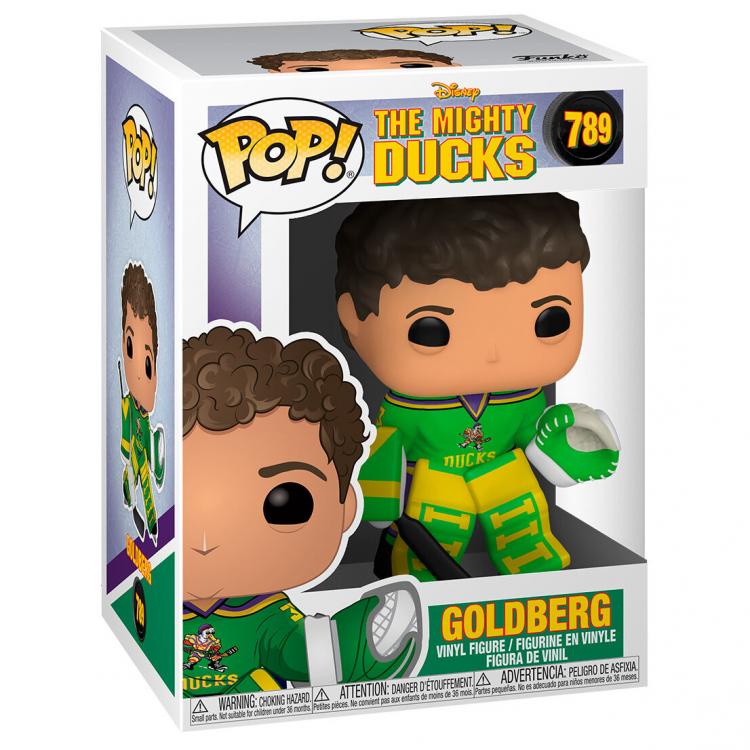 Funko Pop Mighty Ducks 789 - Goldberg Vinyl Action Figure Hockey Sul Ghiaccio