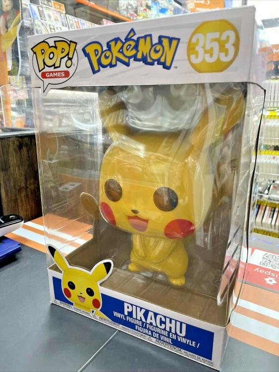 Funko Pop ! Games Pokemon Pikachu (353) Figure 25 Cm Big Size Special Edition
