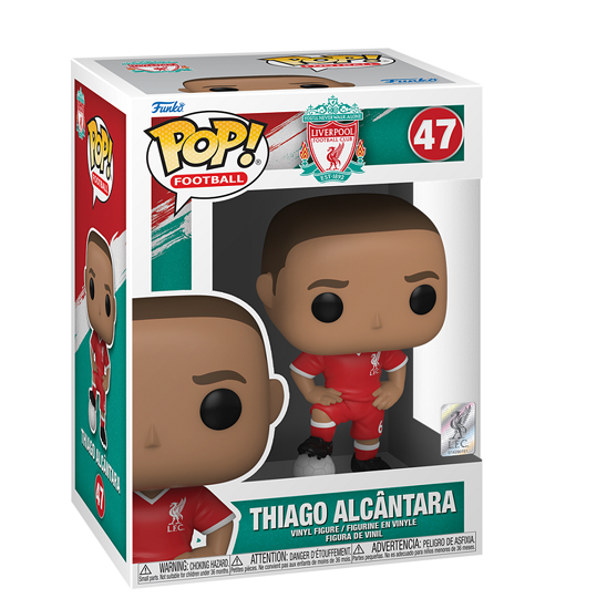 Funko Pop Liverpool 47 Thiago Alcantara Vinyl Figure Football Premier League