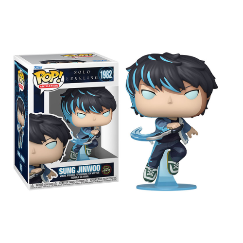 Funko Pop ! Animation - Solo Leveling (1982) Sung Jinwoo Chase Vinyl Figure 9cm