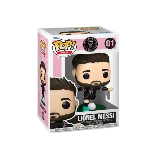 Funko Pop ! Mls - Miami (01) Lionel Messi Vinyl Figure 9Cm