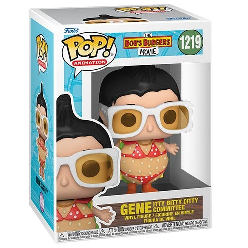 Funko Pop Animation Bob'S Burgers Movie - Gene Itty Bitty Ditty Committee (1219)
