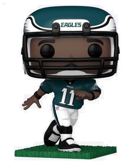 Funko Pop ! Football - Nfl Eagles (300) A.J. Brown - Statuetta Vinyl Figure 9Cm