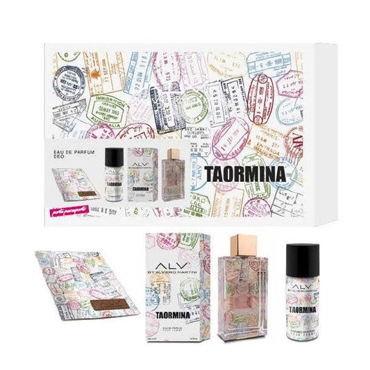 Alviero Martini Cofanetto Taormina Edp Profumo 100 ml+Deodorante 150ml+Portapassaporto