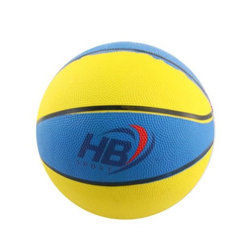 Pallone Da Basket Pallacanestro Palla Gioco Basketball Mis.7 Ufficiali Giallo