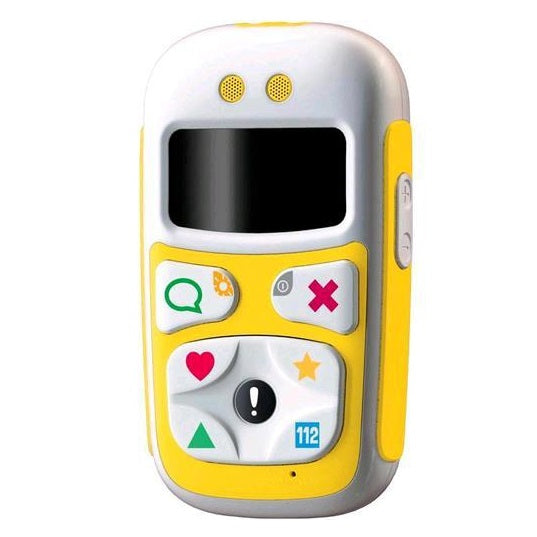 Giomax Baby Phone U10 1.1" Cellulare Per Bambini Gps Gsm Dual Band Ita Giallo