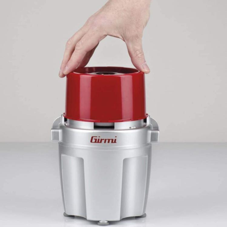 Girmi Tritatutto Da Cucina Verticale Lame In Accaio Tr20 200Ml 500W Rosso