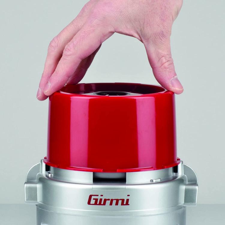 Girmi Tritatutto Da Cucina Verticale Lame In Accaio Tr20 200Ml 500W Rosso