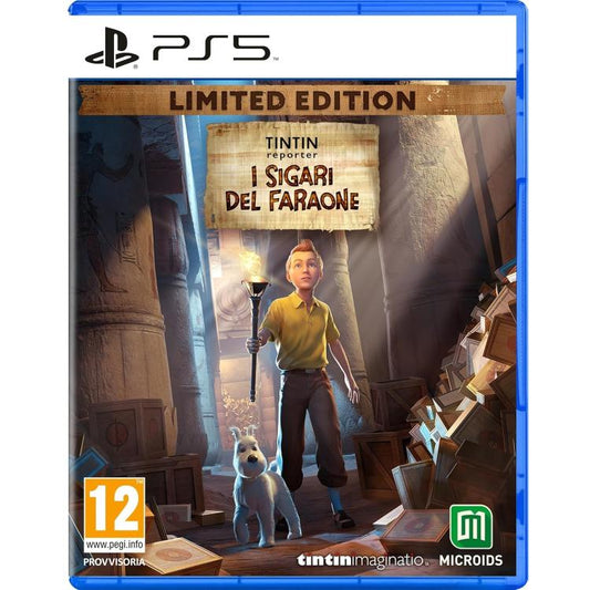 Tintin I Sigari Del Faraone Edizione Limitata Ps5 Videogioco Playstation 5 Ita