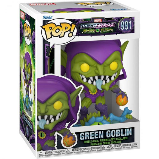 Funko Pop ! Marvel Studios Monster Hunter - Green Goblin (991) Vinyl Bobble-Head