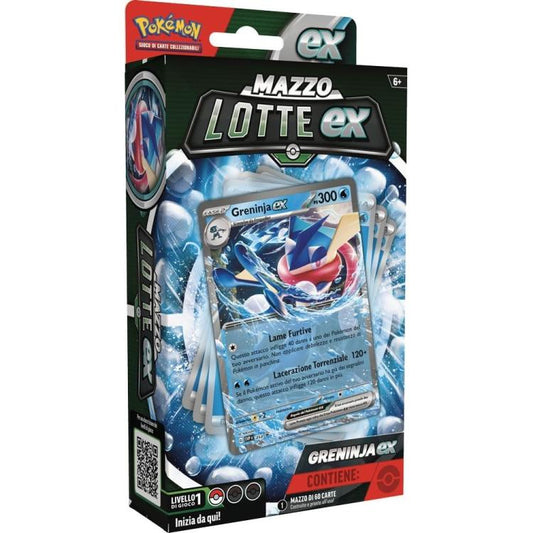 Pokémon - Mazzo Lotte Ex (Greninja-Ex) Gcc Tcg 60 Carte Gioco Da Collezione Ita