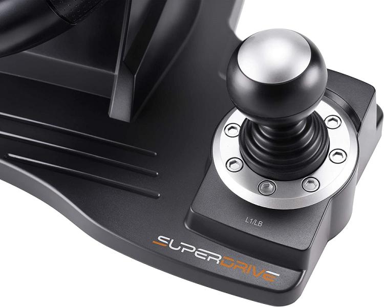 Superdrive Volante Racing Drive Pro Gs500 Leva Cambio Pedali Ps4-Xbox One-Pc-Ps3