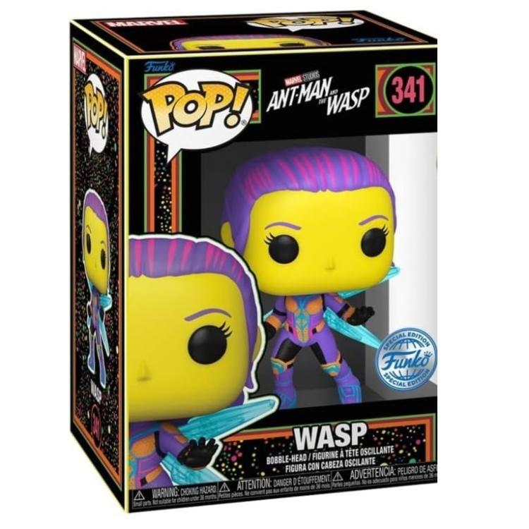 Funko Pop ! Marvel Studios Blacklight (341) Ant-Man And The Wasp - Vinyl Figure