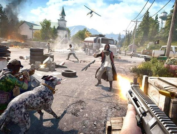 Far Cry 4 + Far Cry 5 Double Pack (2 Giochi) Ps4 Gioco Italiano Playstation 4
