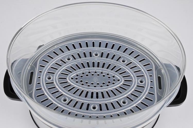 Girmi Vp26 Vaporiera Elettrica 3 Piani Acciaio Inox 12L 3X4L 750W Pentola Vapore