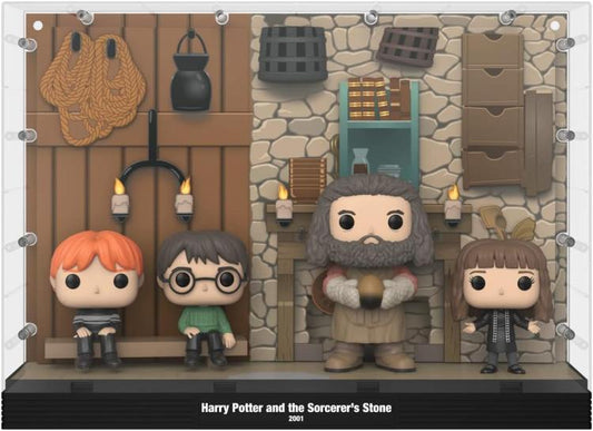 Funko Pop ! Movie - Moments Deluxe - Harry Potter : (04) Hagrid'S Hut 2Pk Vinyl