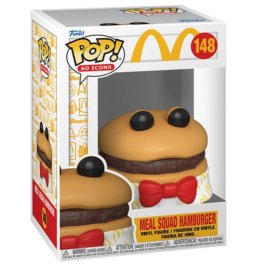 Funko Pop ! Ad Icons Mcdonald'S - Meal Squad Hamburger (148) Vinyl Figure