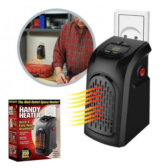 Handy Heater Stufa Elettrica A Basso Consumo Portatile E Regolabile Casa Ufficio