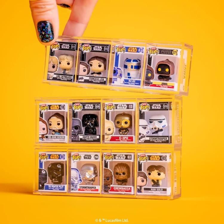 Funko Bitty Pop ! Star Wars - Luke Skywalker/Obi-Wan Kenobi/Jawa +Mistery Figure