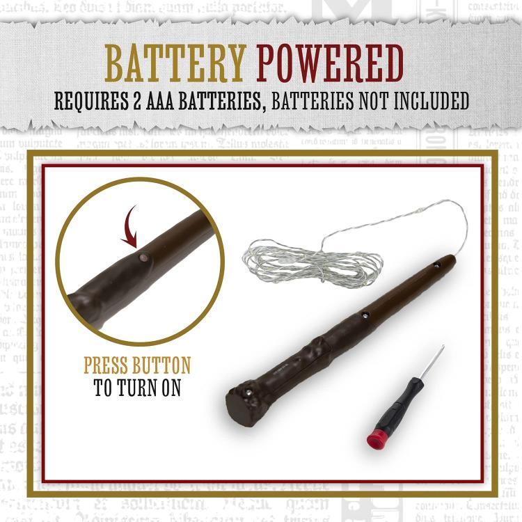 Paladone Harry Potter Wand Light Bacchetta Di Luce Decorazione Licenza Ufficiale