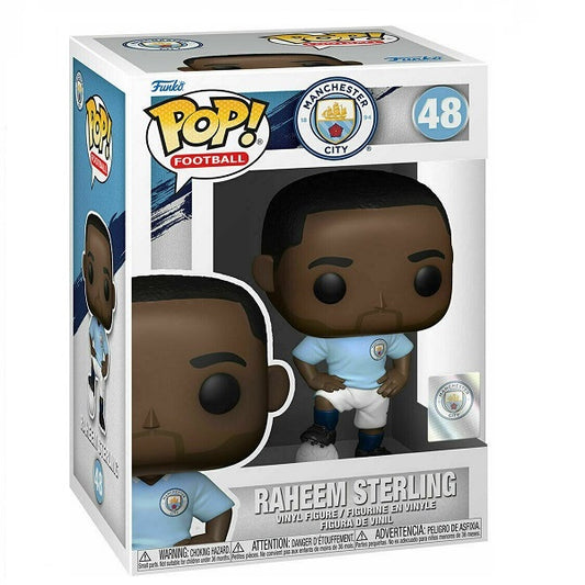 Funko Pop Football Manchester City (48) Raheem Sterling Statua Vinyl Figure 9Cm