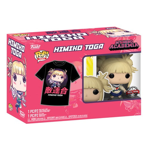 Funko Pop Tees My Hero Academia Himiko Toga T-Shirt+Figure 1029 Spec. Edition L