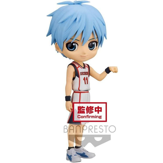 BANPRESTO Q POSKET KUROKO'S BASKETBALL - TETSUYA KUROKO STATUETTA BANDAI 14CM