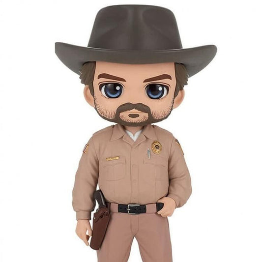 BANPRESTO Q POSKET STRANGER THINGS - HOPPER - STATUETTA BANDAI STATUA FIGURE