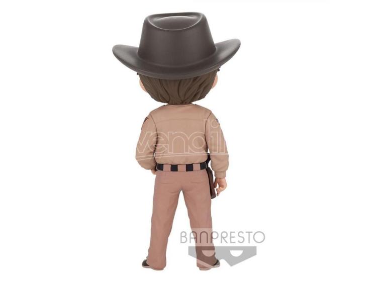 BANPRESTO Q POSKET (STRANGER THINGS) NETFLIX - HOPPER STATUETTA PVC FIGURE 14CM