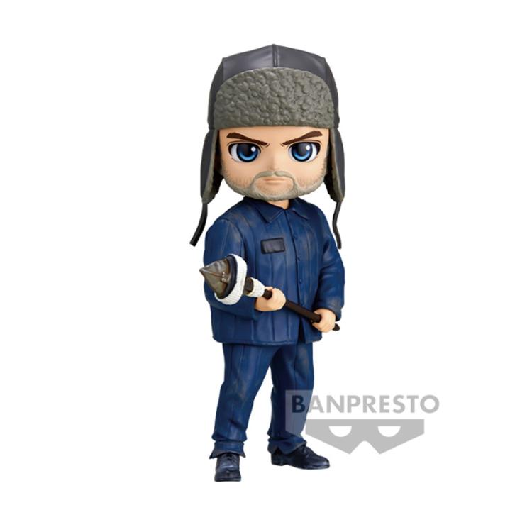 BANPRESTO Q POSKET (STRANGER THINGS) NETFLIX - HOPPER VOL.2 STATUETTA PVC FIGURE