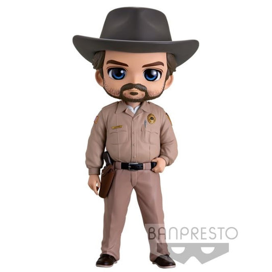 BANPRESTO Q POSKET STRANGER THINGS - HOPPER - STATUETTA BANDAI STATUA FIGURE