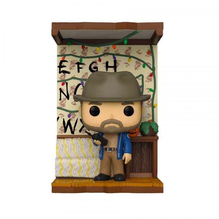 Funko Pop ! Deluxe Byers House Netflix Stranger Things - Hopper (1188) Figure