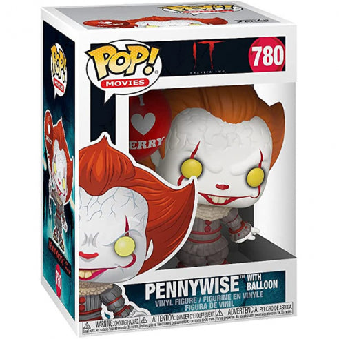Funko Pop Movies It - Pennywise (780) W / Baloon Palloncino Vinyl Figure Horror