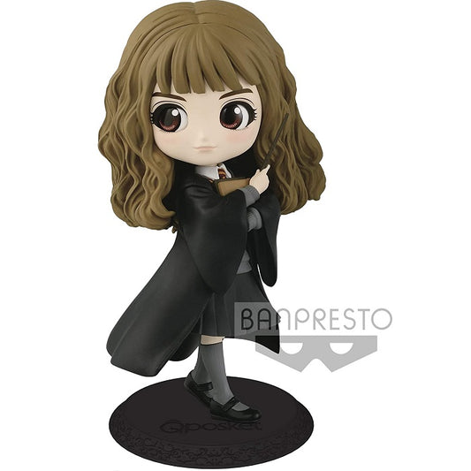 BANPRESTO Q POSKET HARRY POTTER - HERMIONE STATUETTA BANDAI ACTION FIGURE 14CM