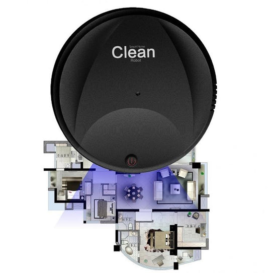 Robot Aspirapolvere Automatico Intelligente Pulizia Casa Pavimento Polvere Peli