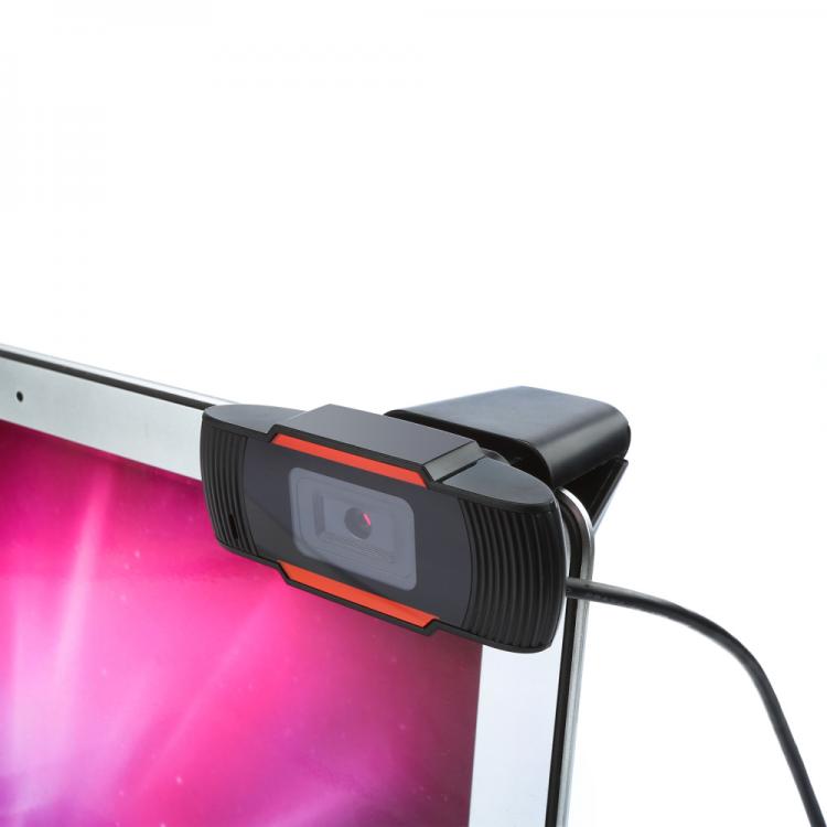 Webcam Hd 480P Con Microfono Integrato Smart Working Skype Video Camera Per Pc