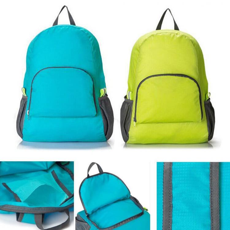 Zaino Zainetto Colorato Da Uomo Donna Scuola Sport Trekking Borsa Richiudibile
