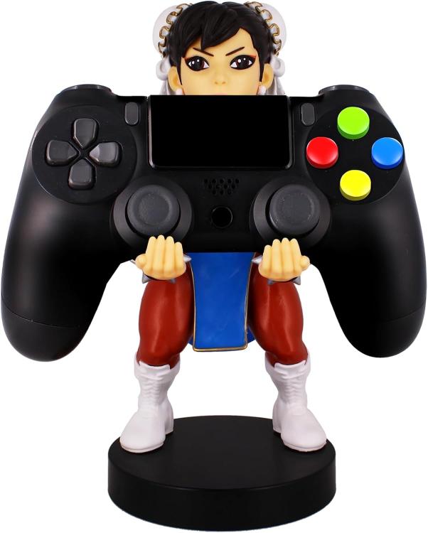 Cable Guys Street Fighter Chun Li Statuetta Base Ricarica Smartphone Controller