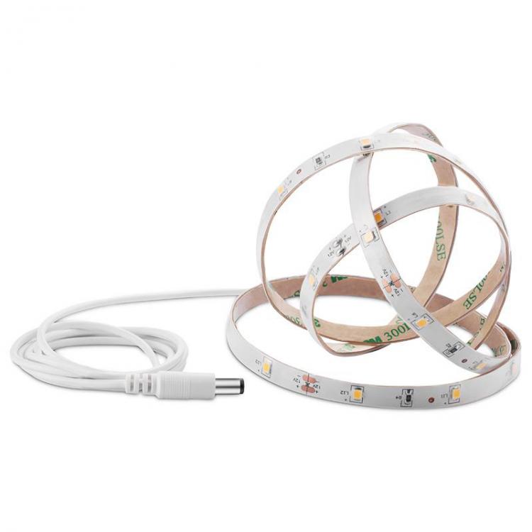 Striscia Led Con Sensore Di Movimento Luce Bianca 6000K Armadio Letto 12V Armadi
