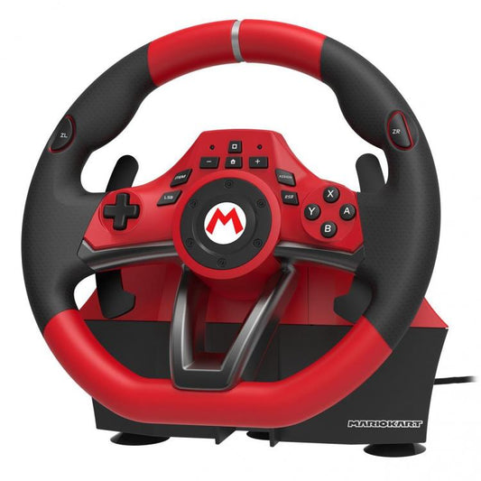 Hori Volante Mario Kart Racing Wheel Pro Deluxe Nintendo Switch Wireless Nuovo