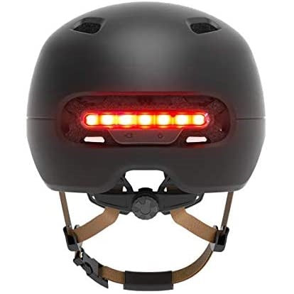 The One Casco Nero Adulto Unisex Protezione Per Bici Con Luce Led Posteriore