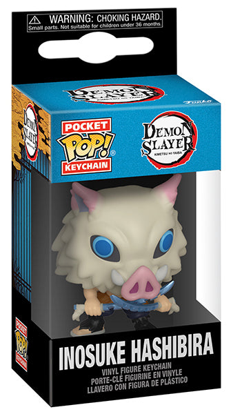 Funko Pop ! Keychain - Animation - Demon Slayer (Inosuke Hashibira) Portachiavi