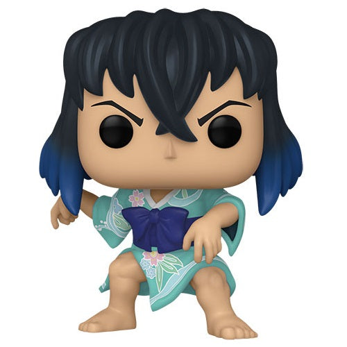 Funko Pop ! Animation Demon Slayer - 1532 Inosuke Hashibira (Kimono) Figure 9Cm