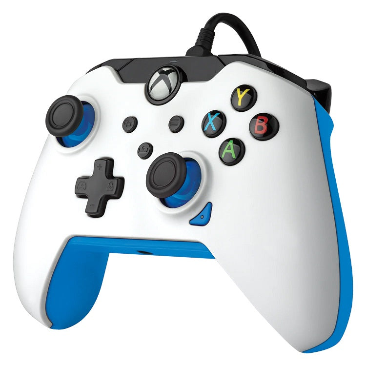 Pdp Controller Xbox Series X|S Pc Ufficiale Pad Wired Joypad Bianco (Ion White)