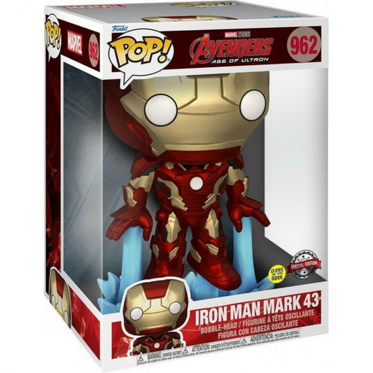 Funko Pop Marvel Studios Age Of Ultron - Iron Man Mark 962 25Cm G.I.T.D Special