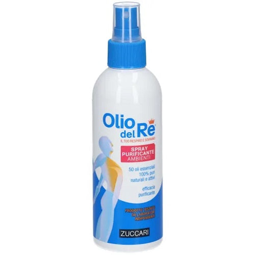 2 Conf ZUCCARI OLIO DEL RE SPRAY 150ml PURIFICANTE AMBIENTI IGIENE NATURALE ARIA