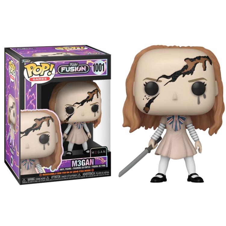 Funko Fusion Pop ! Games - (1001) M3Gan Vinyl Figure Movies Horror Statuetta 9Cm