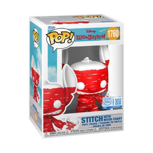 Funko Pop! Disney Lilo & Stitch - (1760) Stitch With Mood Chart EXM