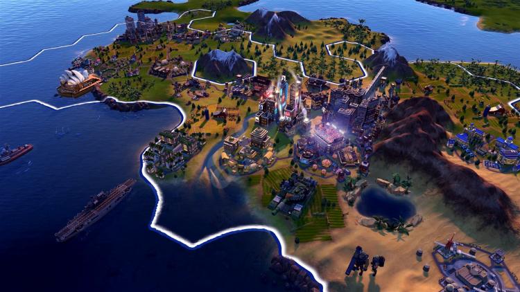 CIVILIZATION VI 6 PS4 GIOCO PLAYSTATION 4 ITALIANO VIDEOGIOCO COOP EU NUOVO